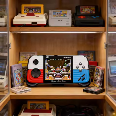 Kids Gift G9 Mini Handheld Game Player 666 Free Classic Games Portable Game Console