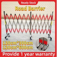 【Ready Stock】3m/6m Stainless Steel Expandable Fence Barrier Safety Fence Barrier Telescopic Stroller