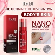 THE ELF NANO WHITE DOSE Premium White Plus 60ML Special Intense Formula Red Extract Ultimate Serum