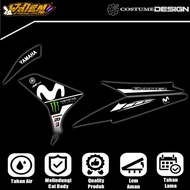 Jupiter MX 135 TRANSPARENT STRIPING / YAMAHA LC 135 STICKER