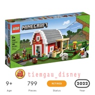 LG TOY assembled model with RED BARN theme Pet Farm (LG 21187) - Genuine