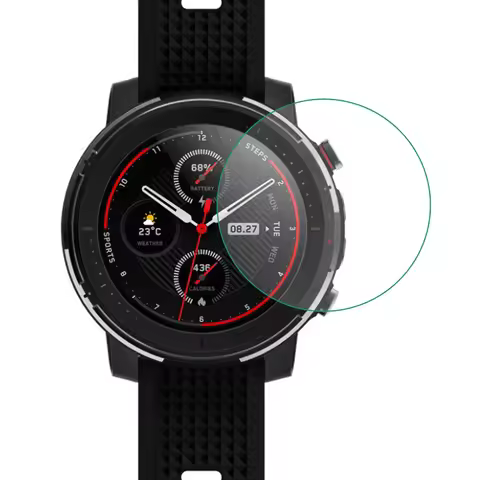 Tempered Glass Screen Protector Cover Protective Film Guard For Xiaomi Huami AMAZFIT Stratos 3 Smart