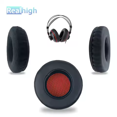 Realhigh Replacement Earpad For Superlux HD662 HD681 HD668B HD681B HD681EVO Headphones Thicken Memor