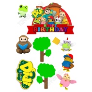 Happy Birthday Topper Cake DIDI & FRIEND (CUSTOM NAME)