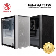 Tecware Nexus Air M2 Gaming Case | Clear Hinged Tempered Glass Panel | mATX, ITX