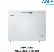 Original Aqua Chest Freezer / Box Freezer 200 Liter Aqf-200 Promo