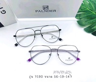 A719กรอบไทเทเนียม100%หน้าแว่นกว้าง140mmกรอบสูง50mm พร้อมเลนส์M10 ัดประกอบฟรี((ลูกค้าแจ้งค่าสายตาทางข