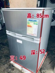 嵌入式迷你雪櫃 Winot MT89D 81L 雙門 雪櫃 迷你 85CM高 新款 二手電器 #清倉大減價 #最新款 #貨到付款