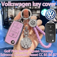 Volkswagen key case for Polo Beetle Tiguan Scirocco Touareg Golf Caravelle Passat CC B5 B6 B7 key co