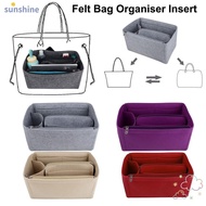 SSUNSHINE Insert Bag, Handbag Felt Liner Bag, Travel Storage Bags Multi-Pocket Bag Organizer for Speedy Neverfull/Longchamp LE PLIAGE