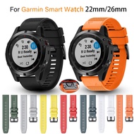 Silicone Quick Release Watchband Strap For Garmin Fenix 7X Pro/7 Pro/7X/7/6/6X Pro 5/5X Plus WatchWrist Band Bracelet