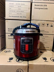 DESSINI_6L ELECTRIC PRESSURE COOKER ALUMINUM NON STICK POT MULTI FUNCTION WITH 6 PRE PROGRAMMED MENU 6.0 BIG CAPACITY 6L