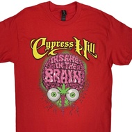 Retro Street Cypress Hill Red T-Shirt Classic Slogan Short-Sleeved T-Shirt New Summer