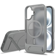 Magnetic Kick Stand Military Compatible Case for Samsung A16 A17 A26 S23 S24 S25 S26 Fe Ultra Plus M