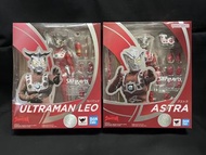 全新  1套2盒 Shf 咸蛋超人 尼奧 及 阿斯多拉, Ultraman Leo & Astra 鹹蛋 咸旦 里奥 尼奥 里澳 亞斯多拉 阿施特拉 尼奧細佬 SHF (1 set 兩盒，不散放)
