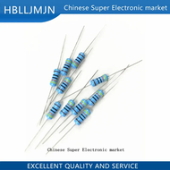 10PCS 1W Metal film resistor 1% 1R ~ 1M 0.1R 0.22R 2R 10R 22R 47R 100R 220R 330R 470R 1K 4.7K 10K 22
