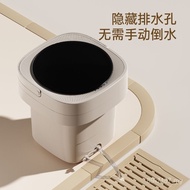 Cleaning Small Dehydrated Underwear Underwear Portable Washing Machine Rental House Folding Mini Soc