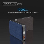 แบตเตอรี่สำรอง Power Bank 10000mAh (EW35,wireless) - Eloop รุ่น EW35 (รับประกันศูนย์ 1 ปี)