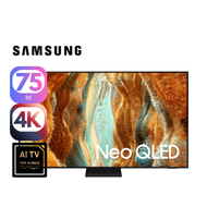 SAMSUNG QA75QN70FAJXZK QN70F 75吋 4K Neo QLED Vision AI 智能電視 75吋大屏显示；4K超高清画质；2025年AI智能体验；