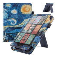 Case kindle paperwhite6 Hand Holder Leather Case Kindle Colorsoft All-Inclusive Shock-resistant Prot