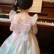 Halloween Filipiniana dress for kids Baby Girl Party princess Girl Princess Dress Summer Dress 2023 