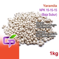 1kg Baja Yaramila NPK 15-15-15 / Baja Subur / Yara Mila Fertilizer / Baja Sebatian