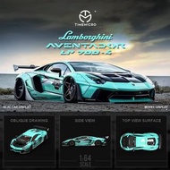 Time Micro TM 1:64合金模型！Aventador(大牛) LP700-4 ，LB2.0寛體改装版。Tiffany09號