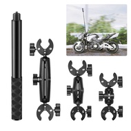 20231122 for Insta360 X5 One X2 X3 X4  Motorcycle Bicycle Monopod Handlebar Double Clip cket for SJC