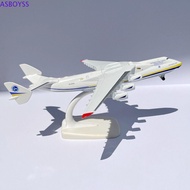 ASBOYSS AN225 Model Plane, 1/400 Scale Replica Antonov an-225, Static Aircraft Diecast 20CM Metal Al