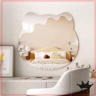 Bathroom Wall Sticker Self-adhesive Acrylic Soft Mirror Punch-free Kindergarten Bathroom Mirror-surface Wall Sticker