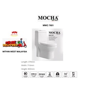 {FREE SHIPPING} Mocha italy MWC7601 S-trap/P-trap  One-Piece Water Closet Bathroom water closet toil