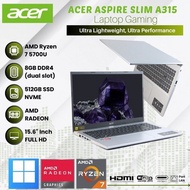 Laptop Gaming ACER Aspire 3 A315-44P-R9GQ Ryzen 7-5700U 8GB 512GB