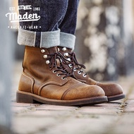 MADEN brand tooling style 2024 autumn new tough man outdoor riding 8111 tooling boots men shoes Amer
