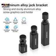 [Wjt] 50-120mm Graphics Card Holder Video Card Holder Vertical Braet Aluminum Alloy Card GPU Holder 