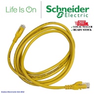 Schneider DCEPCURJ02YLM Digilink Cat5e Patch Cord UTP 2 meter Yellow