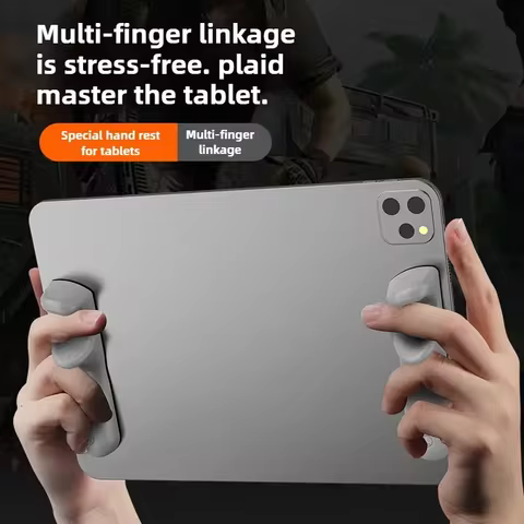 Gaming Handle for iPad, Anti-Slip Silicone Gamepad Grip, Tablet Game Controller for PUBG/Knives Out/