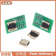 Zaeliahome DFN8 WSON8 MLF8 MLP8 QFN8 to DIP8 Adapter 6*5mm 6*8 IC  Soet For CH341A TL866ii Plus RT80