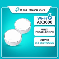 TP-Link AX3000 Whole Home AI-Driven Mesh WiFi 6 System With PoE/DC Power Supply Deco X50-PoE (1 / 2 