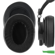 Geekria Comfort Hybrid Velour Replacement Ear Pads for Audio-Technica ATH-M50X M50xBT2 M60X M50S M50