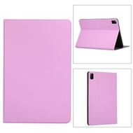 全城熱賣 - 適用於小米 Redmi Pad SE 電壓彈力革左右開平板皮套（紫色）
