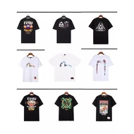 New Style Evisu Evisu Evisu Dharma Printed Short-Sleeved T-Shirt Summer Casual All-Match Loose Fashi