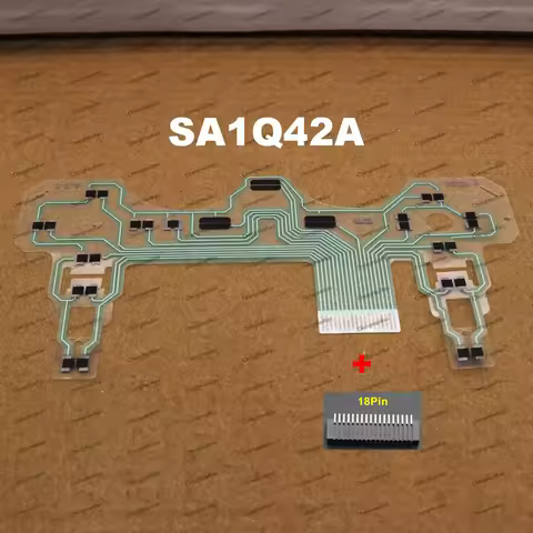 1-10pcs Controller Repair Parts PCB Ribbon Circuit Board 18Pin SA1Q42A for PS2 Dualshock 2 w/ 18pin 