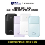 Baseus Comet Dual-Cable Digital Display Powerbank 22.5W 10K / 20K - READY STOCK, Baseus Powerbank 10