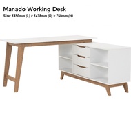 Loft Living 4 feet console table/meja berlajar/meja hiasan/working desk/study desk