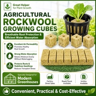 Rockwool Hidroponik Premium Cubes Slab High Density For Hydroponic Seedling Tanam Sayur Fertigasi