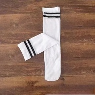 Children's Long Tube Socks Thin Summer Dance Socks Boys Football Socks Girls Knee-high White Socks M