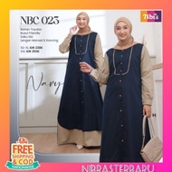 [PROMO] Gamis Nibras Terbaru NBC 023/bajumuslim Nibras NBC 023/Gamis