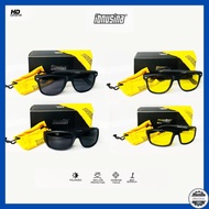 ORIGINAL Ibnusina Eyewear HD Polarized Cermin Mata Anti Silau Men Women Sunglasses Spek Lelaki Hitam
