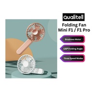 Qualitell F1 Folding Mini Fan Portable Rechargeable