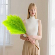 Artificial Plants Faux Pampas Grass Home Decor 100/80/60/50Pcs/30pcs/20pcs/15pcs/10pcs/1pc 55CM / 97